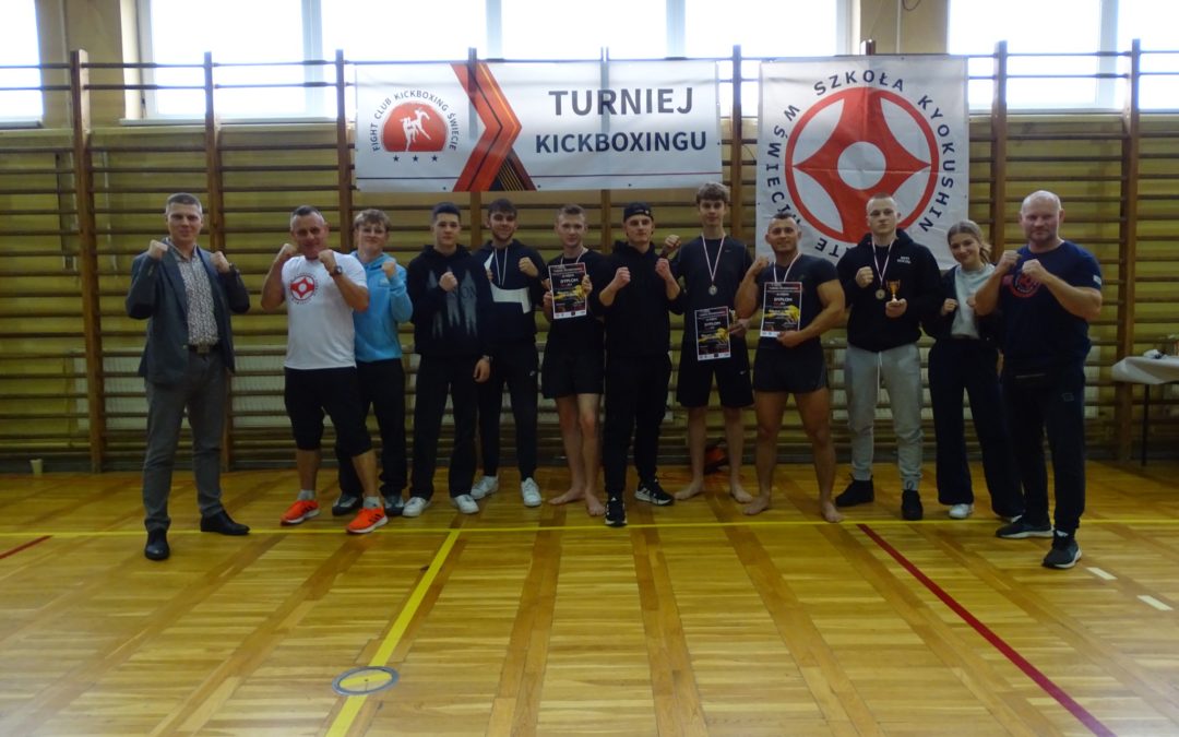 Turniej Kickboxingu pod patronatem Burmistrza Świecia, 26.10.2024r.